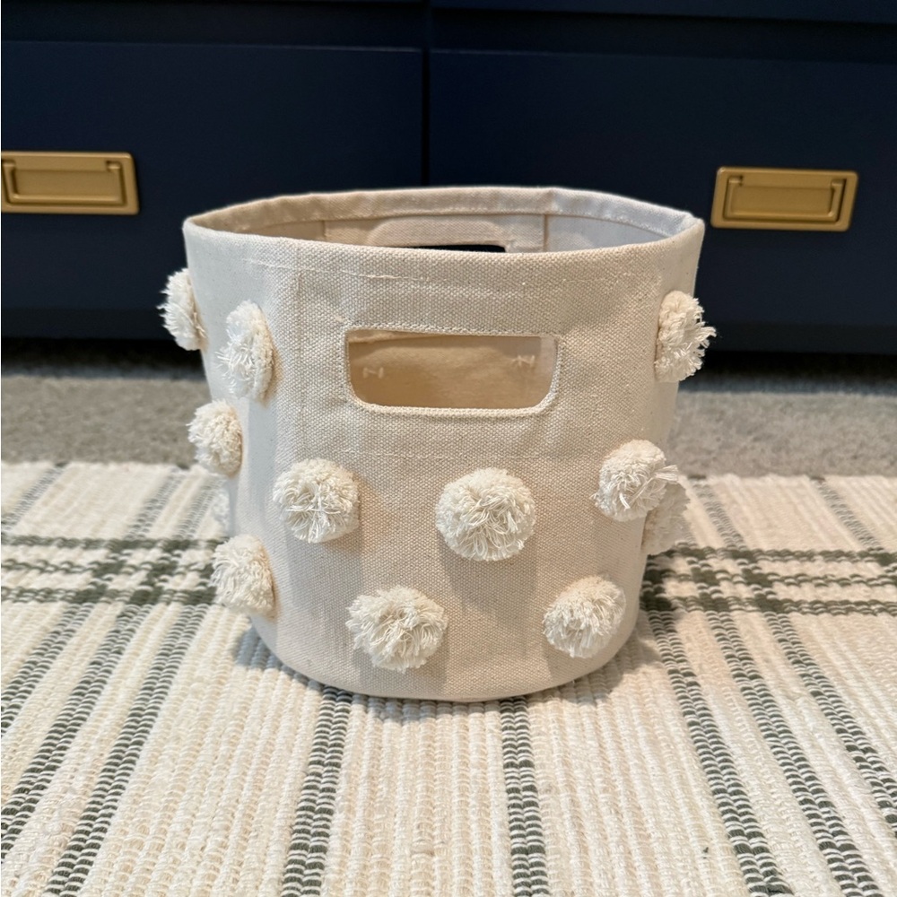 Pehr Pom Pom Basket Mini Natural Bin